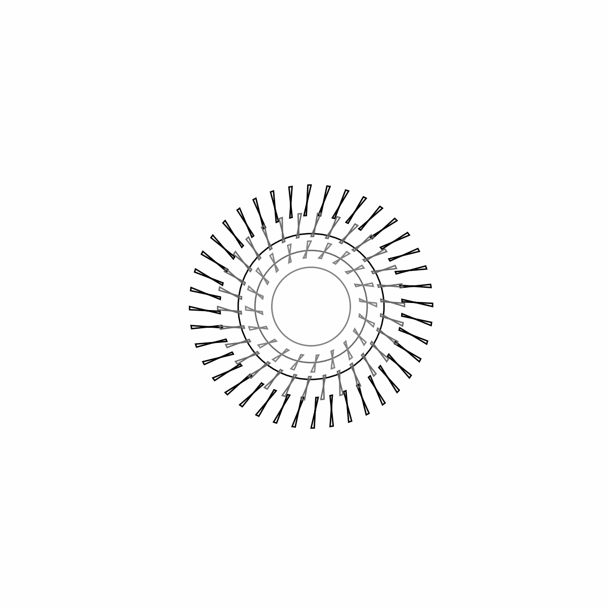 Animated gear mechanism representing global money movement